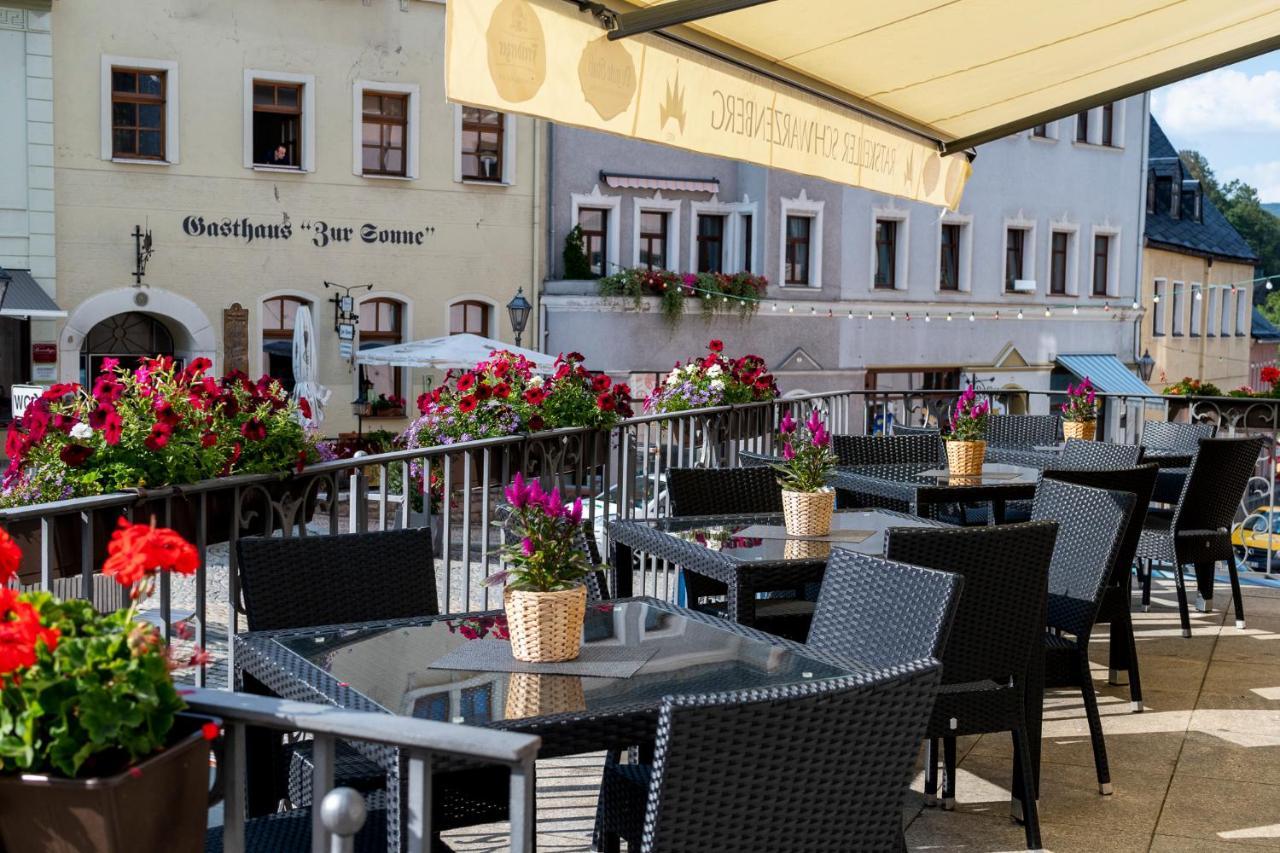 Hotel Ratskeller Schwarzenberg Шварценберг Екстериор снимка