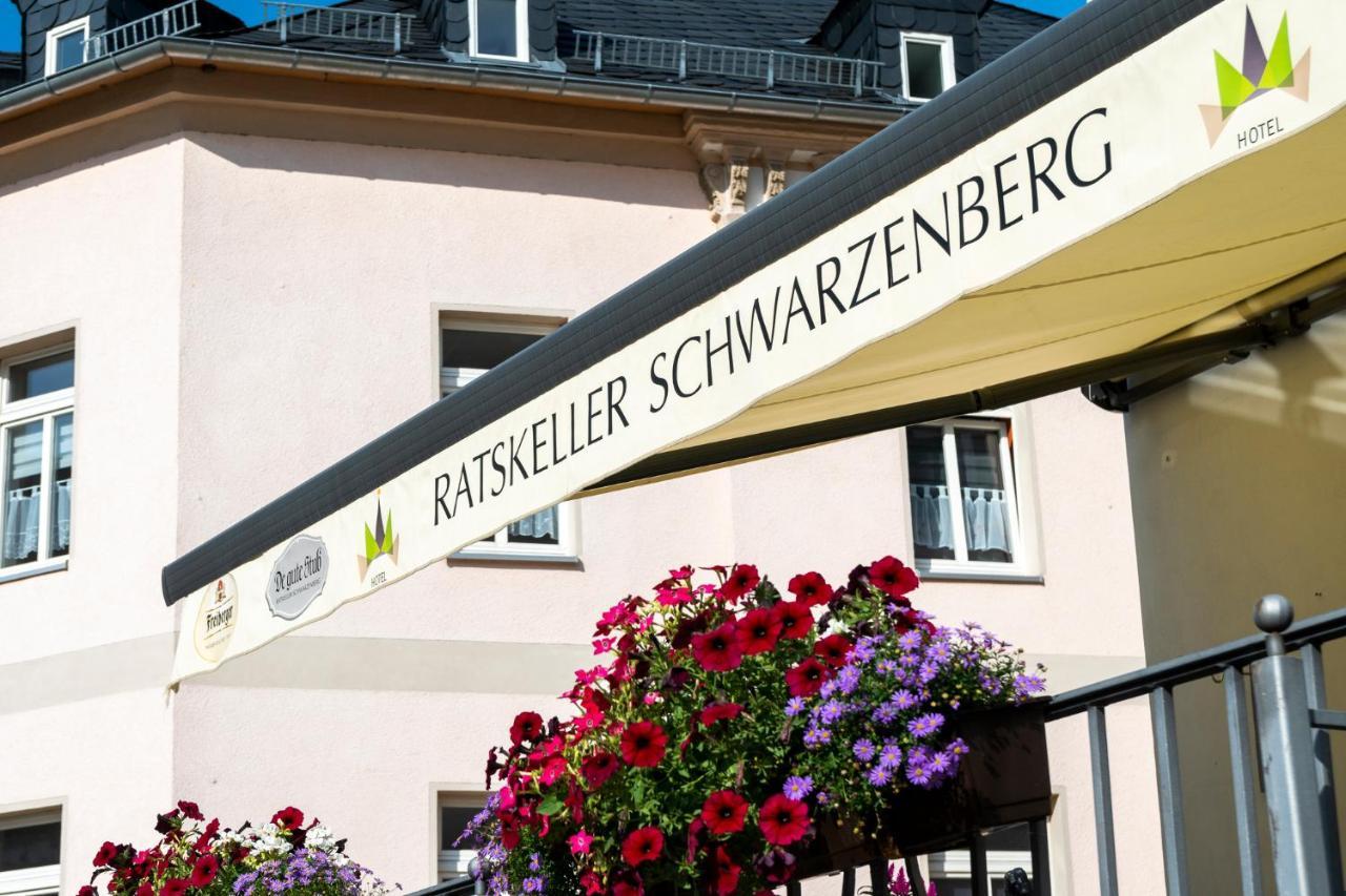 Hotel Ratskeller Schwarzenberg Шварценберг Екстериор снимка